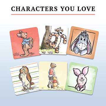 Wonder Forge Disney Winnie the Pooh Matching Game for Girls & Boys
