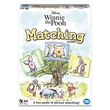 Wonder Forge Disney Winnie the Pooh Matching Game for Girls & Boys