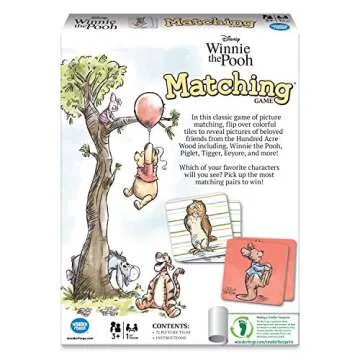 Wonder Forge Disney Winnie the Pooh Matching Game for Girls & Boys
