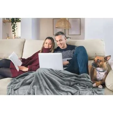 Utopia Bedding Fleece Blanket Twin Size Ash Grey 300GSM Luxury Anti-Static Fuzzy Soft Microfiber Bed Blanket (90x66 Inch)