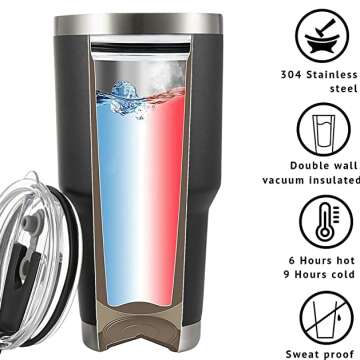 Personalized Computer Tumbler for Coffee Enthusiasts