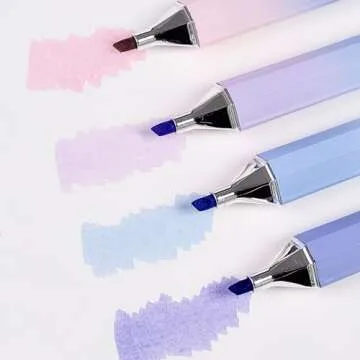 COLNK Pastel Highlighter Pen Set, 12 Counts of Highlighter Color Pens, Chisel Tip,Aesthetic highlighters Assorted Colors for Color Coding,Planner Journaling,No Bleed