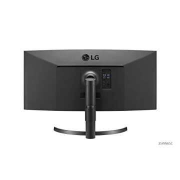LG 35WN65C-B Curved 35" UltraWide QHD HDR Monitor