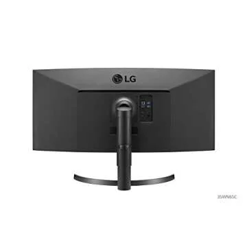 LG 35WN65C-B Curved 35" UltraWide QHD HDR Monitor