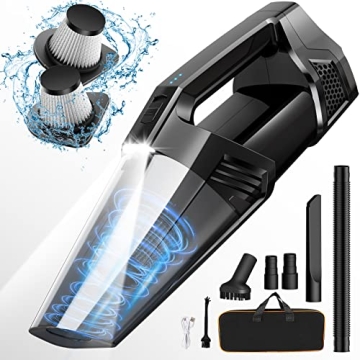Blestan Cordless Handheld Vacuum with LED Light