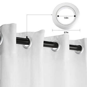 LOVE HOME DAY Window Curtains Treatments 2 Panels Set, Marble Stone Privacy Drapes Curtain for Bedroom Living Room Sliding Glass Door Decor Elegant Rose Gold 40×63in×2