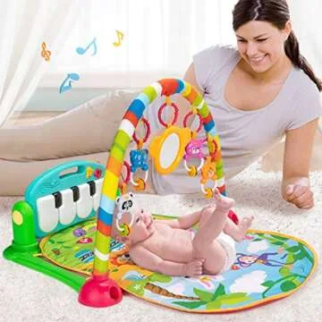 Buy UNIH Baby Gym Play Mat for Interactive Baby Fun