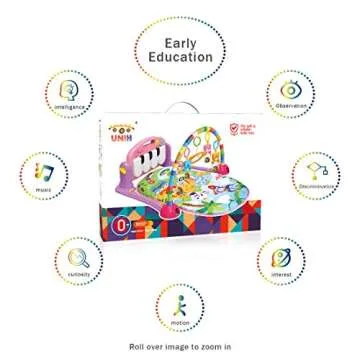 Buy UNIH Baby Gym Play Mat for Interactive Baby Fun