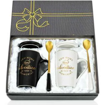 New Home Adventure Coffee Mug Set | Housewarming Gift