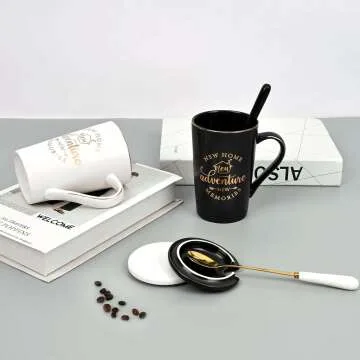 New Home Adventure Coffee Mug Set | Housewarming Gift