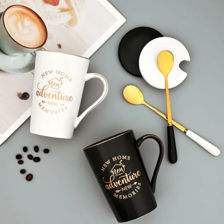 New Home Adventure Coffee Mug Set | Housewarming Gift