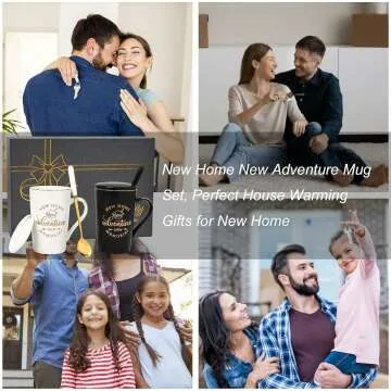 New Home Adventure Coffee Mug Set | Housewarming Gift