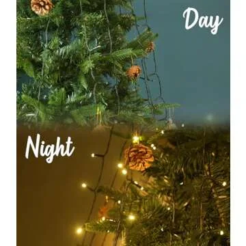 Flechllary 400 LED Cascading Twinkle Lights for Christmas