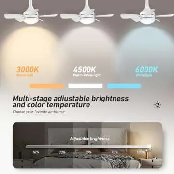 PBLALA Socket Fan Light with Remote Control for Comfort