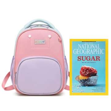 Cute Toddler Backpack for Girls - Durable & Fun Colors