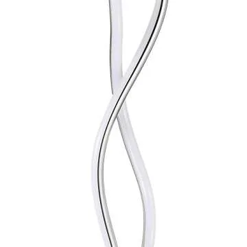 JONATHAN Y JYL7001A Cairo 26.25" LED Integrated Table Lamp Modern,Contemporary for Bedroom, Living Room, Office, College Dorm, Coffee Table, Bookcase, Chrome