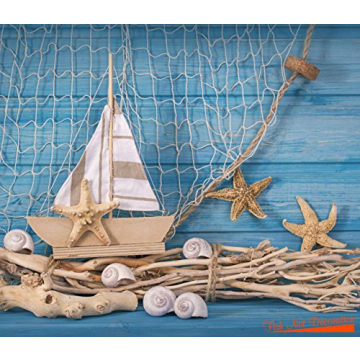 Nautical Themed Cotton Fish Net Party Decorations
