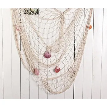 Nautical Themed Cotton Fish Net Party Decorations