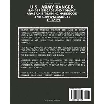 U.S. Army - Ranger Brigade and Combat Arms Unit Training Handbook and Survival Manual