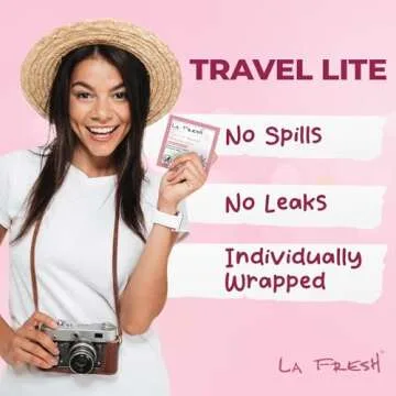 La Fresh Makeup Removal Wipes - Travel Friendly Essentials