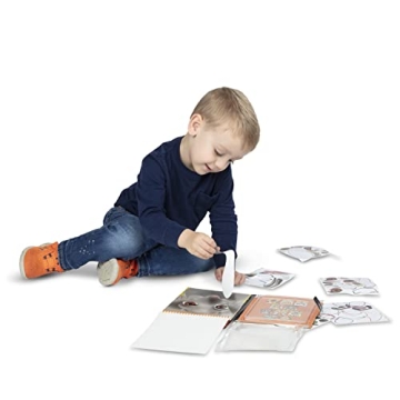 Melissa Doug Reusable Sticker Pads 3-Pack Toddler Travel Activity