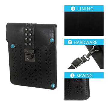 INICAT Small Crossbody Bags for Teen Girls - Eco-Friendly Style