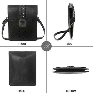 INICAT Small Crossbody Bags for Teen Girls - Eco-Friendly Style