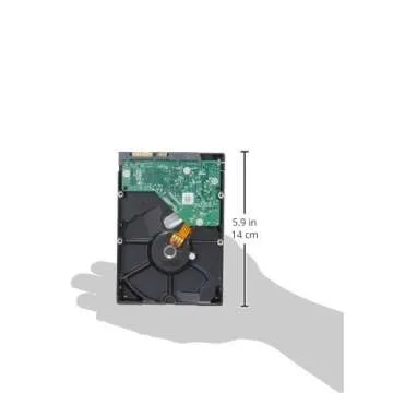 Western Digital 1TB WD Blue PC Internal Hard Drive HDD - 7200 RPM, SATA 6 Gb/s, 64 MB Cache, 3.5" - WD10EZEX