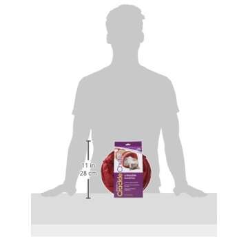 SmartyKat Crackle Chute Crinkle Activity Tunnel Cat Toy - Tan/Red, One Size