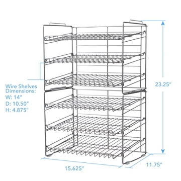 Atlantic Double Canrack - Your Perfect Pantry Organizer