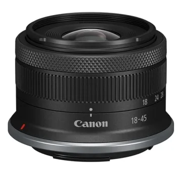 Canon RF-S 18-45mm f/4.5-6.3 Lens and Accessories