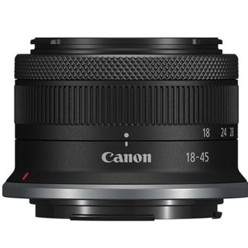 Canon RF-S 18-45mm f/4.5-6.3 Lens and Accessories