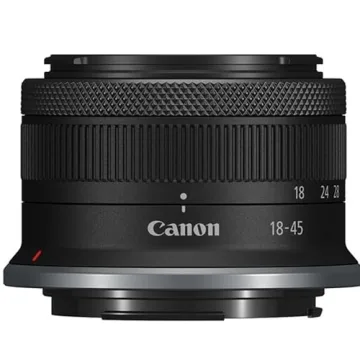 Canon RF-S 18-45mm f/4.5-6.3 Lens and Accessories