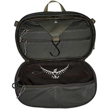 Osprey Packs Ultralight Toiletry Kit, Shadow Grey, One Size