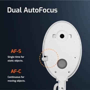 INSWAN INS-2 4K USB 13MP Document Camera with Auto Focus, LED Light, Mic, A3-Size Capture, Compatible with MacOS, Windows, Chromebook for Remote Teaching, Web Conferencing, IWBs, Live Demo