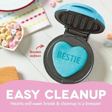 Dash Sweethearts Mini Waffle Maker Stylish & Fun Treats
