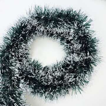 50FT Colorful Metallic Tinsel Garland for Parties