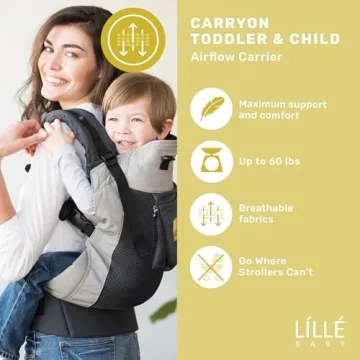 LÍLLÉbaby CarryOn Ergonomic Toddler Carrier for Family Fun