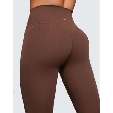CRZ YOGA Women's Soft High Waisted Yoga Leggings 28"