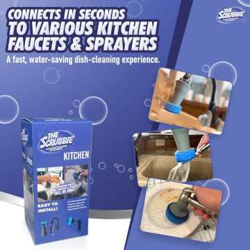Scrubbie 2.0 Universal Cleaning Tool Kitchen Outdoor Home