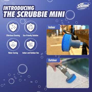 Scrubbie 2.0 Universal Cleaning Tool Kitchen Outdoor Home