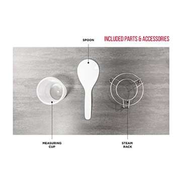 Chefman 2.5 Qt. Electric Multicooker, 9-in-1 Programmable Pressure Cooker, Prepare Dishes in an Instant, Aluminum Pot Multifunctional Slow Cooker, Rice Cooker/Steamer, Sauté, Soup Maker