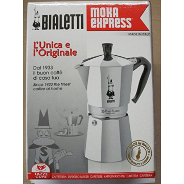 Bialetti Moka Express Stovetop Espresso Maker 9 Cups
