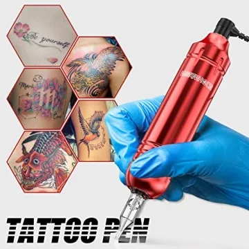 Wormhole Tattoo Kit Complete Tattoo Gun Set with 20 Inks