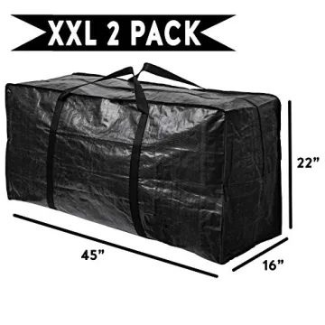 BAG-THAT! Jumbo Heavy Duty Storage Totes - 2 Pack
