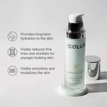 G.M. COLLIN Marine Collagen Revitalizing Cream | Anti-Aging Face Moisturizer | Firming Skincare to Improve the Appearance of Wrinkles