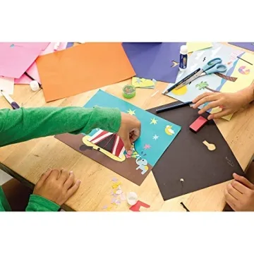 Tru-Ray Construction Paper - 50 Sheets, 12x18, White