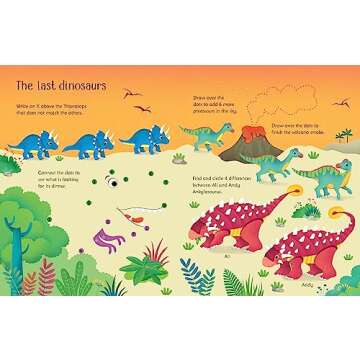 Wipe-Clean Dinosaur Activities