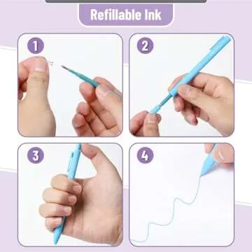 Mr. Pen- Retractable Gel Pens, 8 Pack, Color Ink Gel Pens Fine Point, Vivid Colors, 0.7mm Gel Pens Fine Point, Retractable Pens, Cute Pens, Aesthetic Pens for Journaling Fine Tip Pens