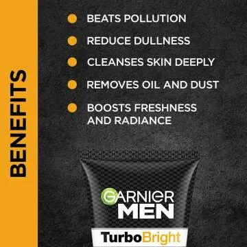 Garnier Men Facewash - Anti-Pollution & Brightening